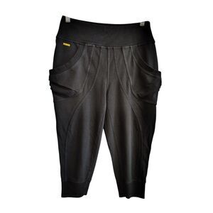 Lole Women's XS Dark Gray‎ Activewear Capri Leggings With Pockets